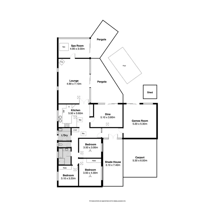Floorplan of Homely house listing, 54 Carbenet Drive, Hackham SA 5163