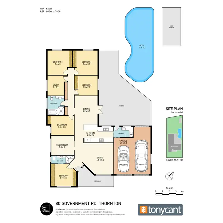 Floorplan of Homely house listing, 80 Government Road, Thornton NSW 2322