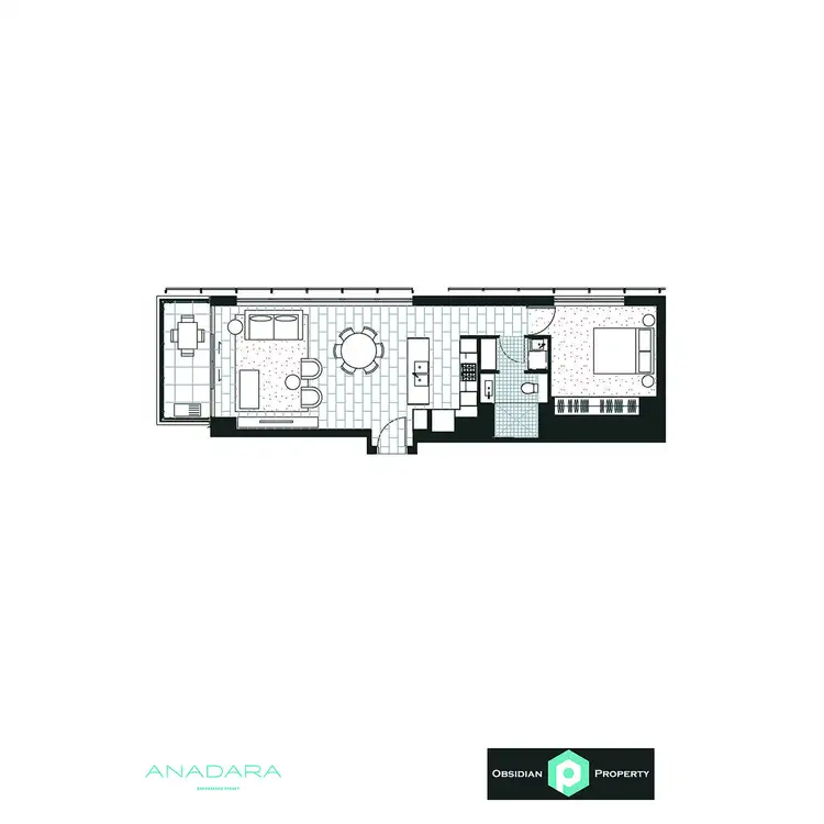Floorplan of Homely apartment listing, 102/15 Barangaroo Avenue, Barangaroo NSW 2000