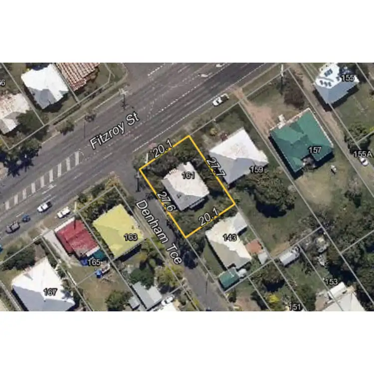 Floorplan of Homely house listing, 141 Denham Terrace, Allenstown QLD 4700