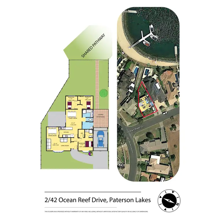 Floorplan of Homely house listing, 2/42 Ocean Reef Drive, Patterson Lakes VIC 3197
