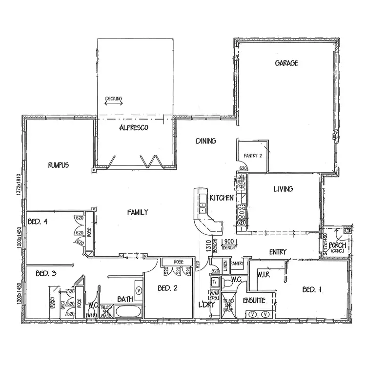 Floorplan of Homely house listing, 2 Parkedge Circuit, Rosebud VIC 3939