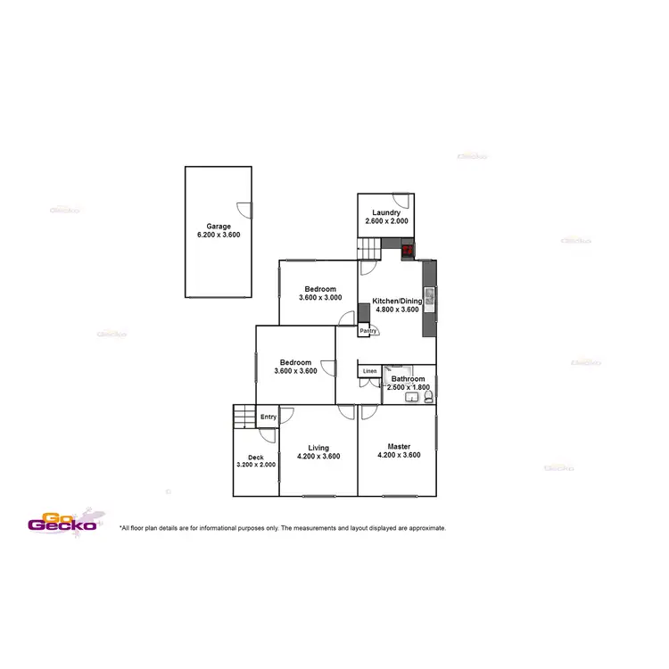 Floorplan of Homely house listing, 6 Tolmie St, Zillmere QLD 4034