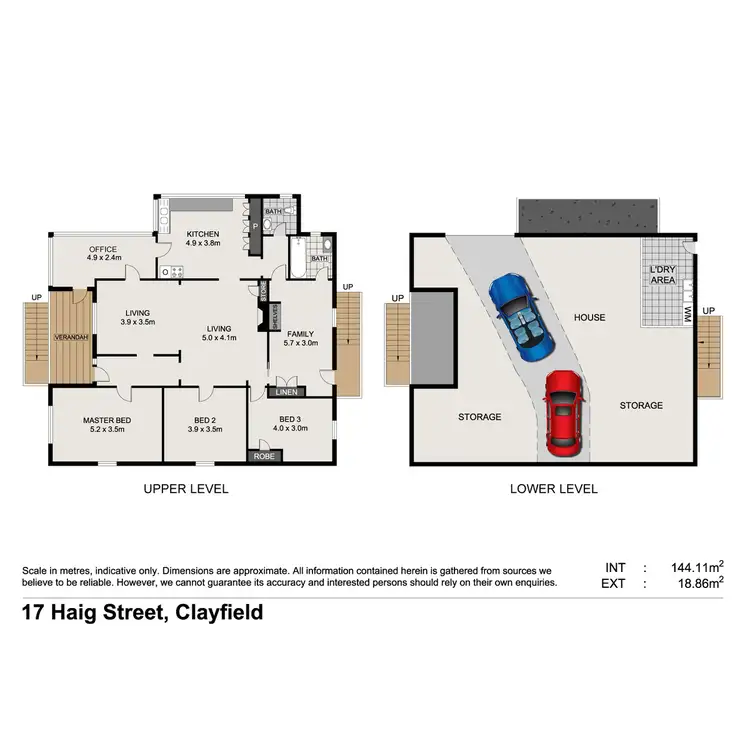 Floorplan of Homely house listing, 17 Haig Street, Clayfield QLD 4011