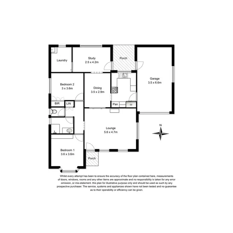 Floorplan of Homely house listing, 22 Stiles Street, Mount Gambier SA 5290