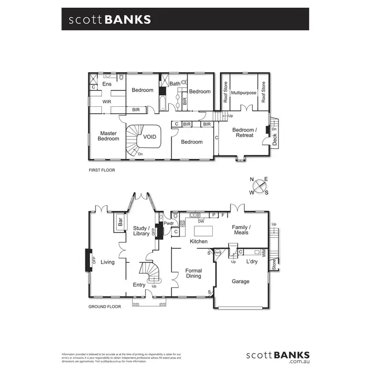 Floorplan of Homely house listing, 21 Outlook Drive, Eaglemont VIC 3084