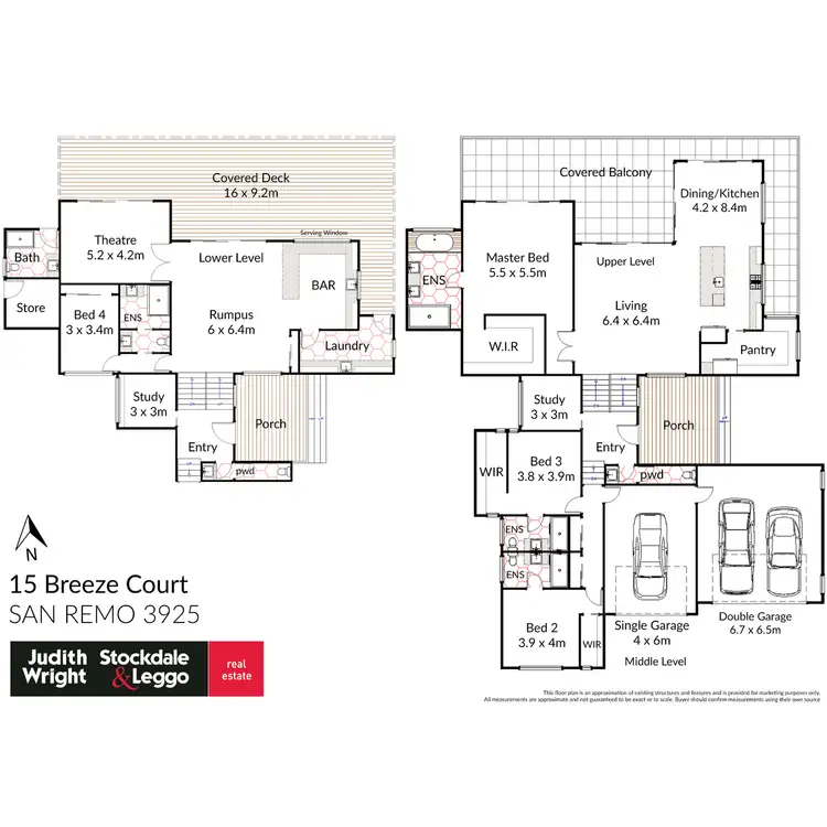 Floorplan of Homely house listing, 15 Breeze Court, San Remo VIC 3925