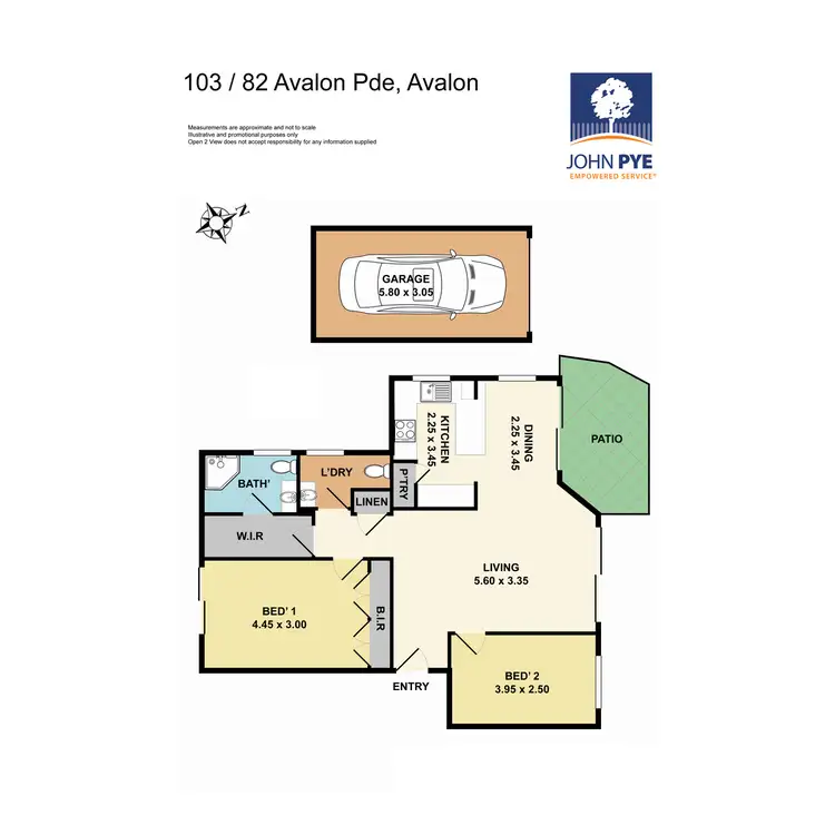 Floorplan of Homely unit listing, 103/82 Avalon Parade, Avalon Beach NSW 2107