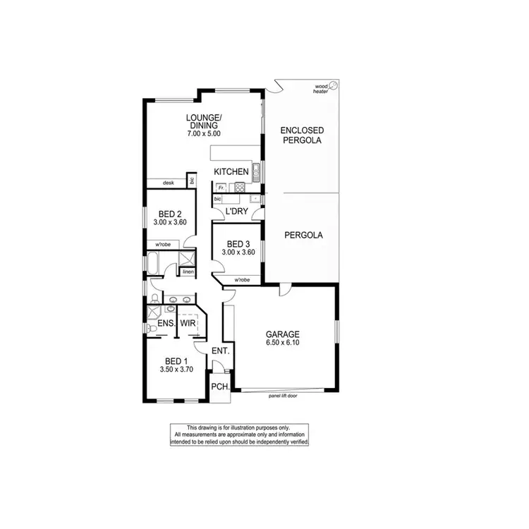 Floorplan of Homely house listing, 47 Willow Avenue, Mount Gambier SA 5290
