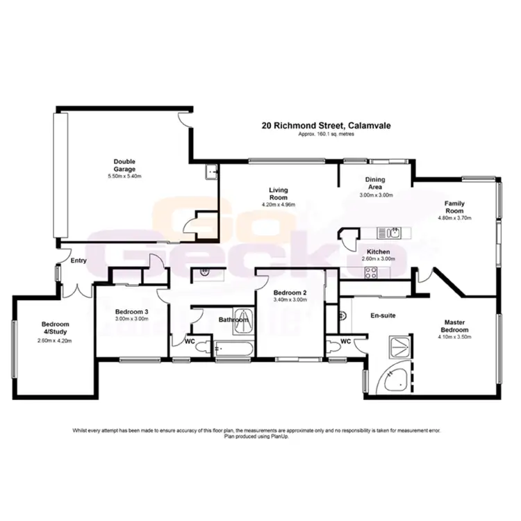 Floorplan of Homely house listing, 20 Richmond Street, Calamvale QLD 4116