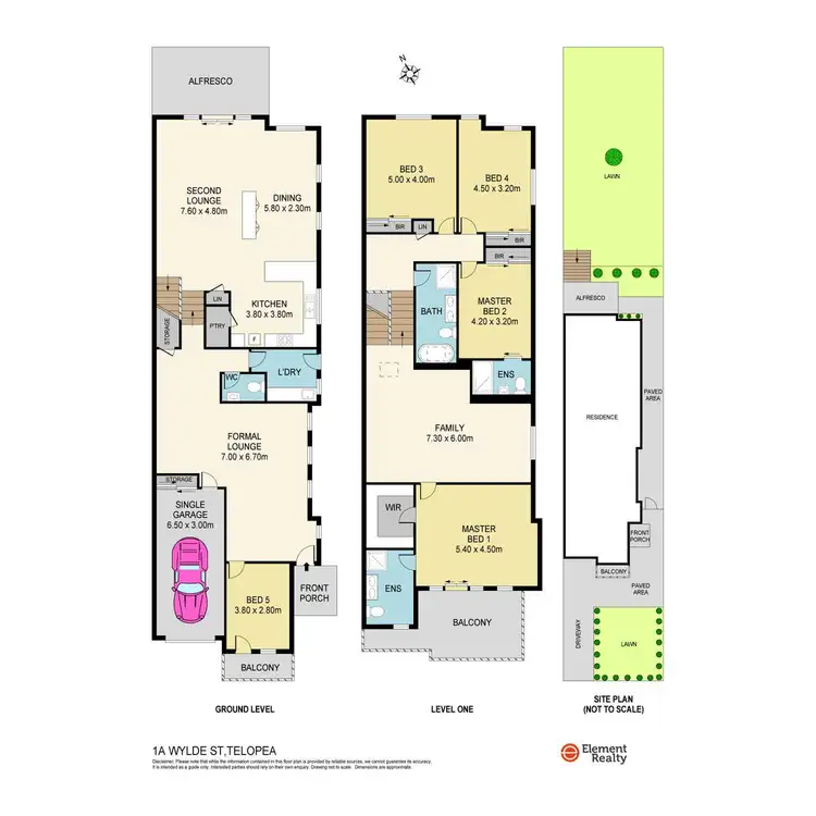 Floorplan of Homely house listing, 1A Wylde Street, Telopea NSW 2117