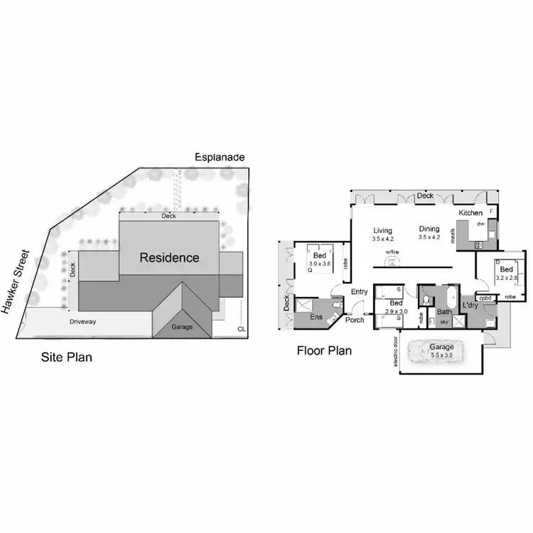 Floorplan of Homely house listing, 550 Esplanade, Mount Martha VIC 3934