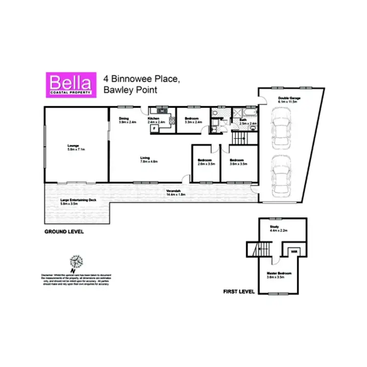 Floorplan of Homely house listing, 4 Binnowee Place, Bawley Point NSW 2539