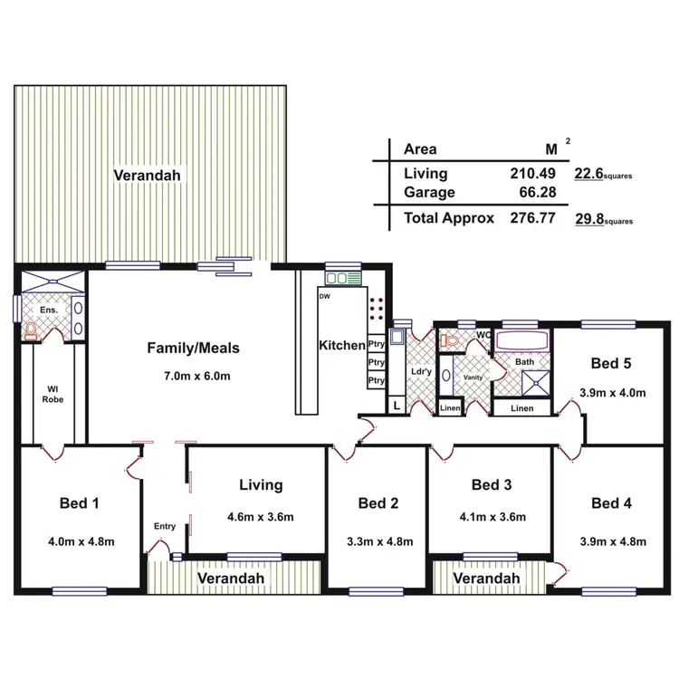Floorplan of Homely rural property listing, Address available on request
