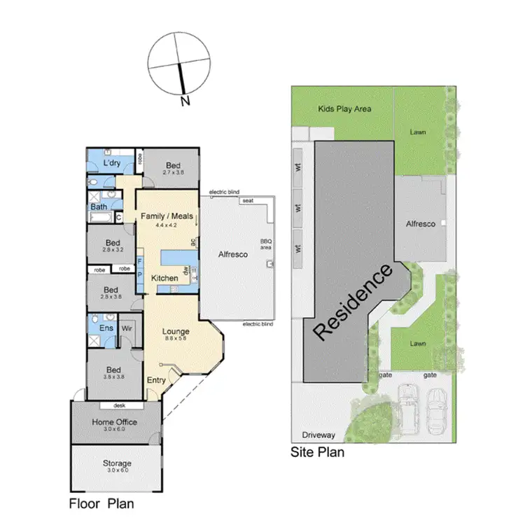 Floorplan of Homely house listing, 19 Cassandra Drive, Mount Martha VIC 3934