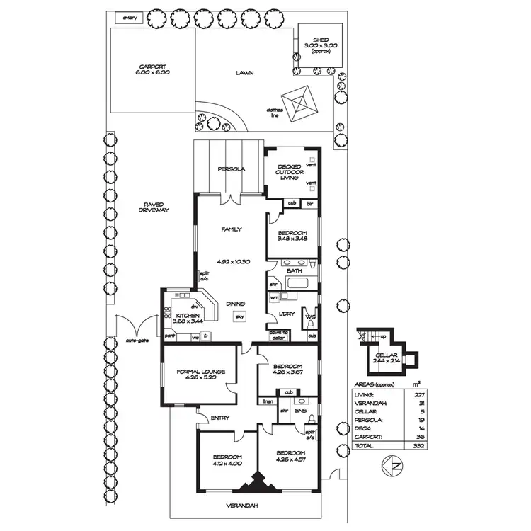 Floorplan of Homely house listing, 10 Walkerville Terrace, Gilberton SA 5081