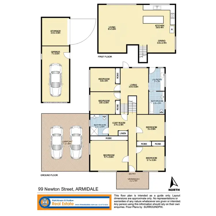 Floorplan of Homely house listing, 99 Newton Street, Armidale NSW 2350