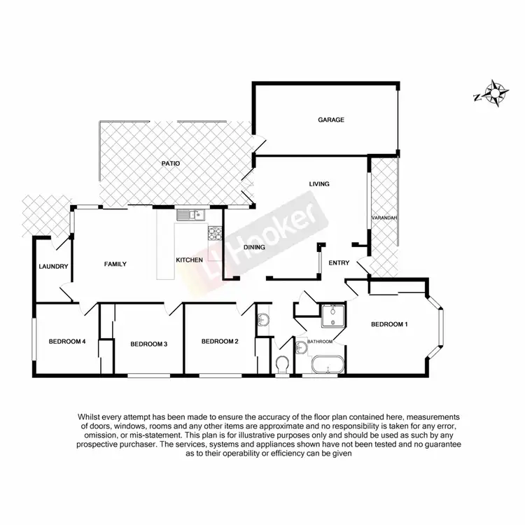 Floorplan of Homely house listing, 16 Vista Circuit, Runcorn QLD 4113