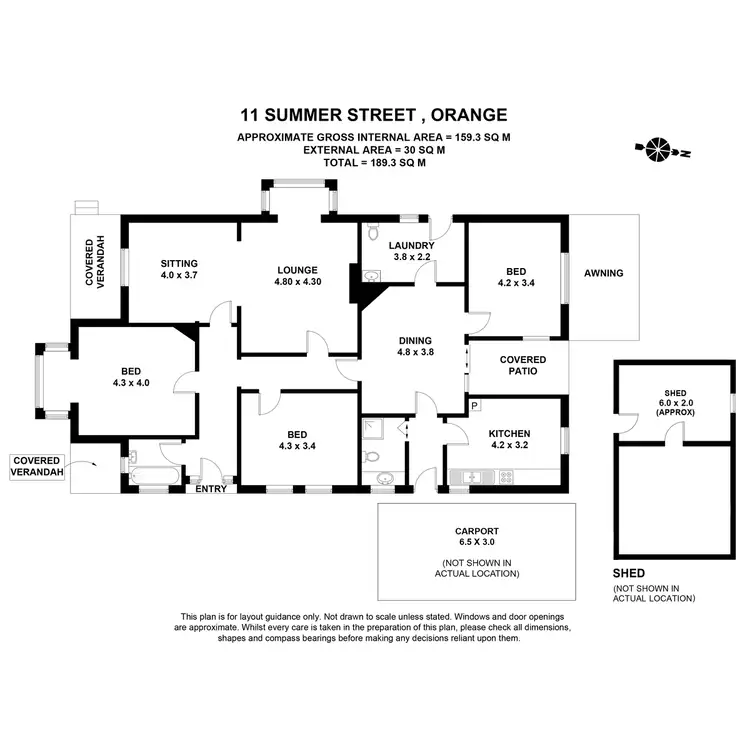 Floorplan of Homely house listing, 11 Summer Street, Orange NSW 2800