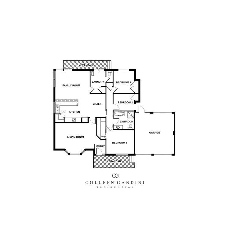 Floorplan of Homely house listing, 5A Hawkins Street, Mount Pleasant WA 6153