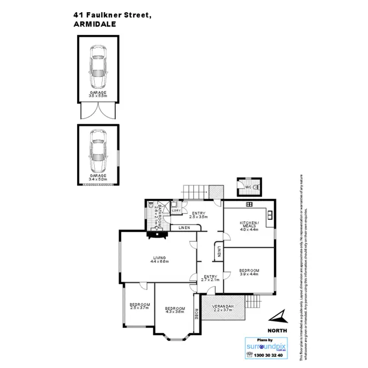 Floorplan of Homely house listing, 41 Faulkner Street, Armidale NSW 2350