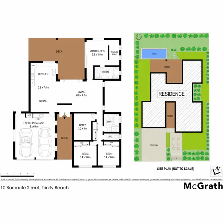 Floorplan of Homely house listing, 10 Barnacle Street, Trinity Beach QLD 4879
