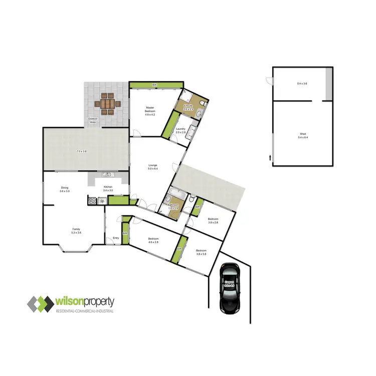 Floorplan of Homely house listing, 91 Albert Street, Rosedale VIC 3847