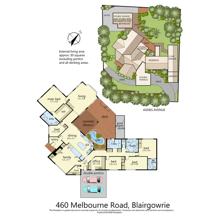 Floorplan of Homely house listing, 460-462 Melbourne Road, Blairgowrie VIC 3942