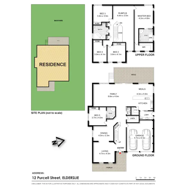 Floorplan of Homely house listing, 12 Purcell Street, Elderslie NSW 2570