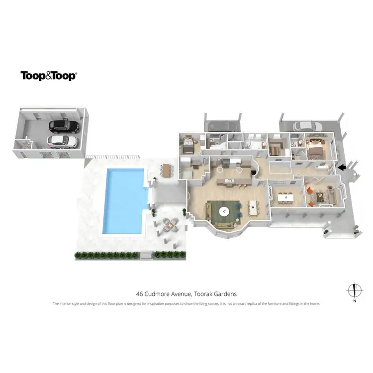 Floorplan of Homely house listing, 46 Cudmore Avenue, Toorak Gardens SA 5065