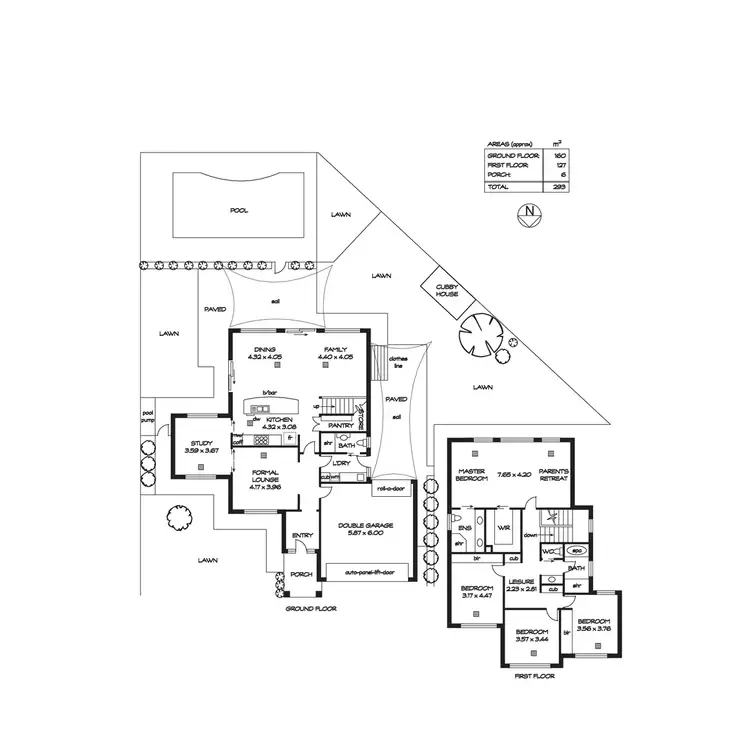 Floorplan of Homely house listing, 4 Springbank Court, Northgate SA 5085