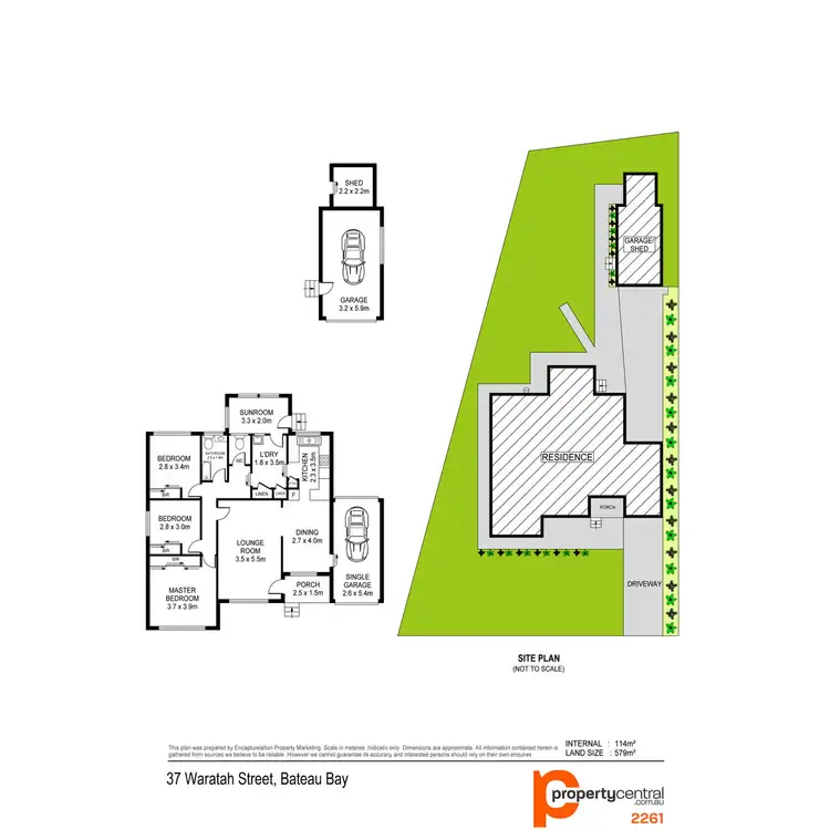 Floorplan of Homely house listing, 37 Waratah Street, Bateau Bay NSW 2261