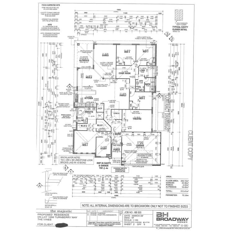 Floorplan of Homely house listing, 7 Turnberry Way, The Vines WA 6069