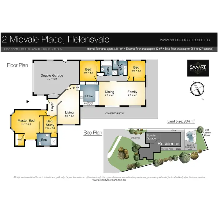 Floorplan of Homely house listing, 2 Midvale Place, Helensvale QLD 4212