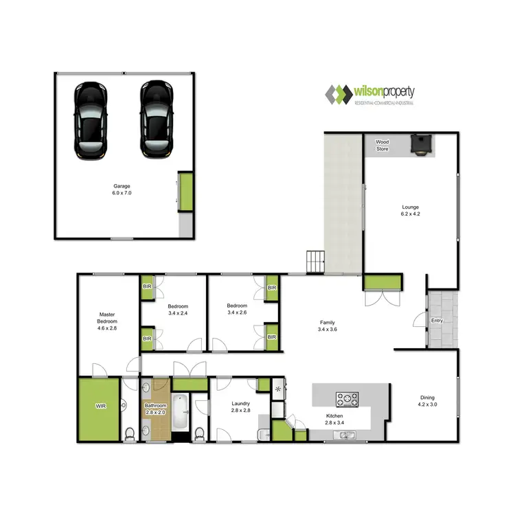 Floorplan of Homely house listing, 35 Gunyah Grove, Traralgon VIC 3844