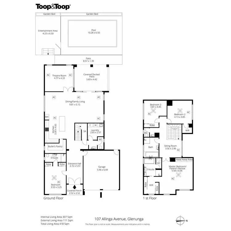 Floorplan of Homely house listing, 107 Allinga Avenue, Glenunga SA 5064