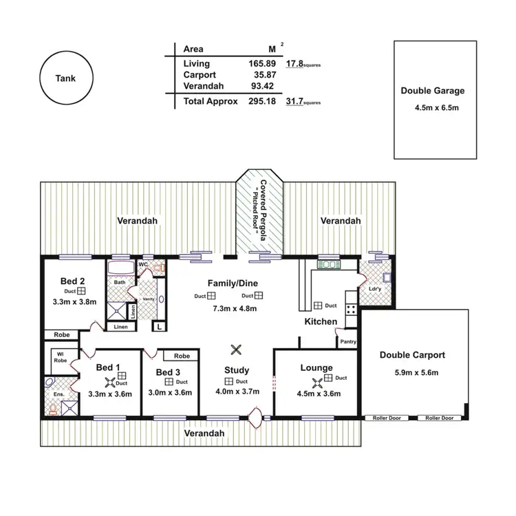 Floorplan of Homely house listing, Address available on request