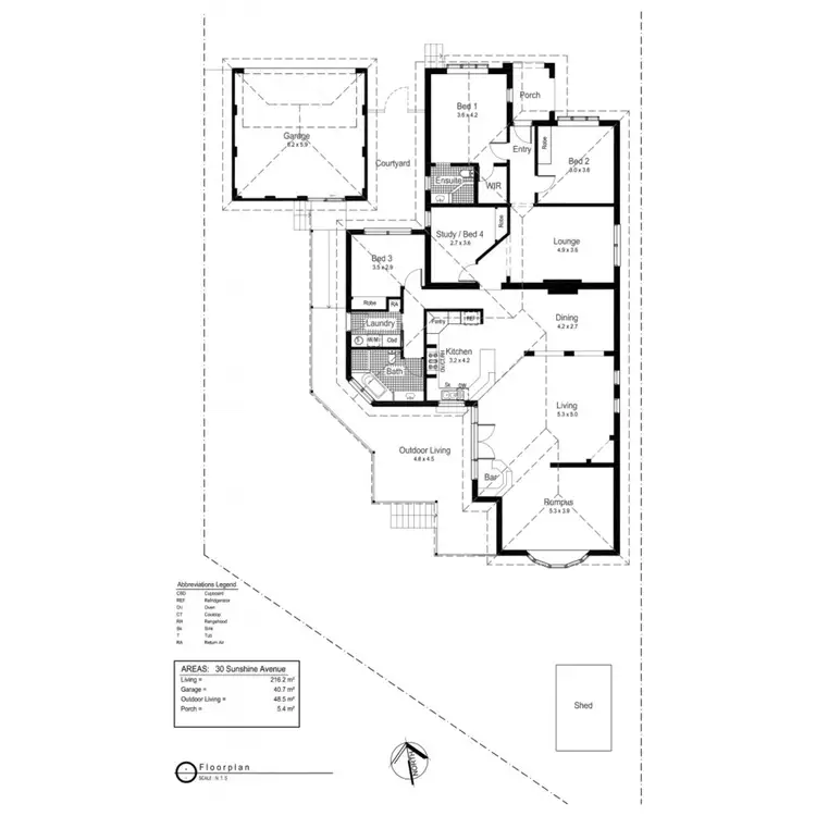 Floorplan of Homely house listing, 30 Sunshine Avenue, Turvey Park NSW 2650