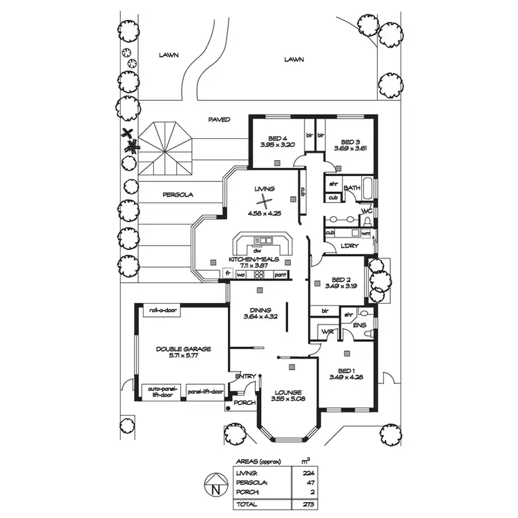 Floorplan of Homely house listing, 9 Wanbrow Avenue, Wattle Park SA 5066