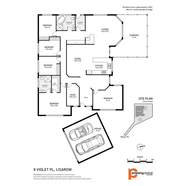 Floorplan of Homely house listing, 8 Violet Place, Lisarow NSW 2250