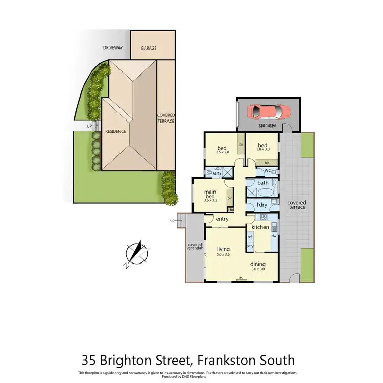 Floorplan of Homely unit listing, 35 Brighton Street, Frankston South VIC 3199
