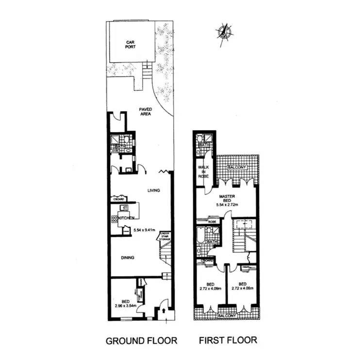 Floorplan of Homely terrace listing, 211 St. Johns Road, Forest Lodge NSW 2037