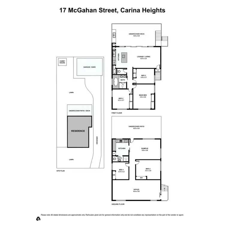 Floorplan of Homely house listing, 17 McGahan, Carina Heights QLD 4152