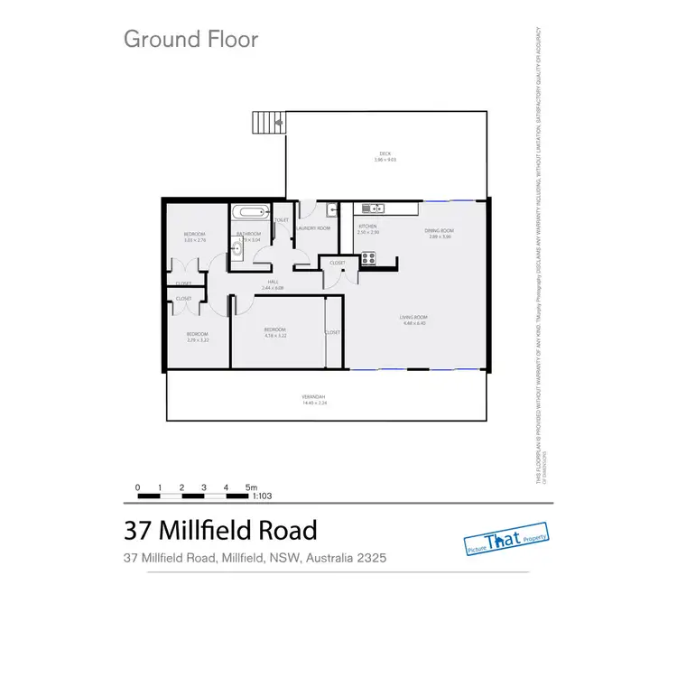 Floorplan of Homely house listing, 37 Millfield Road, Millfield NSW 2325