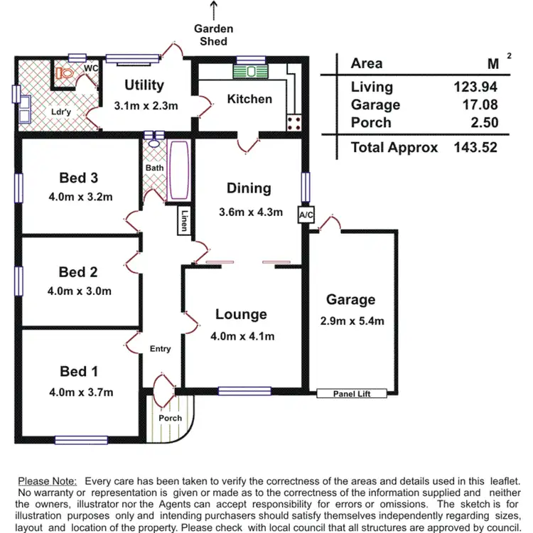 Floorplan of Homely house listing, 86 Edward Street, Ottoway SA 5013
