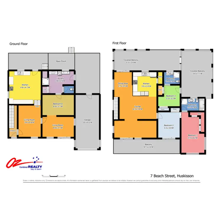 Floorplan of Homely house listing, 7 Beach Street, Huskisson NSW 2540