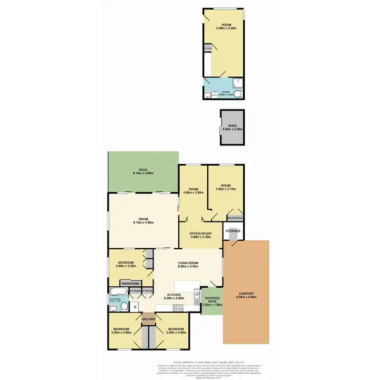 Floorplan of Homely house listing, 20 Kalua Drive, Chittaway Bay NSW 2261
