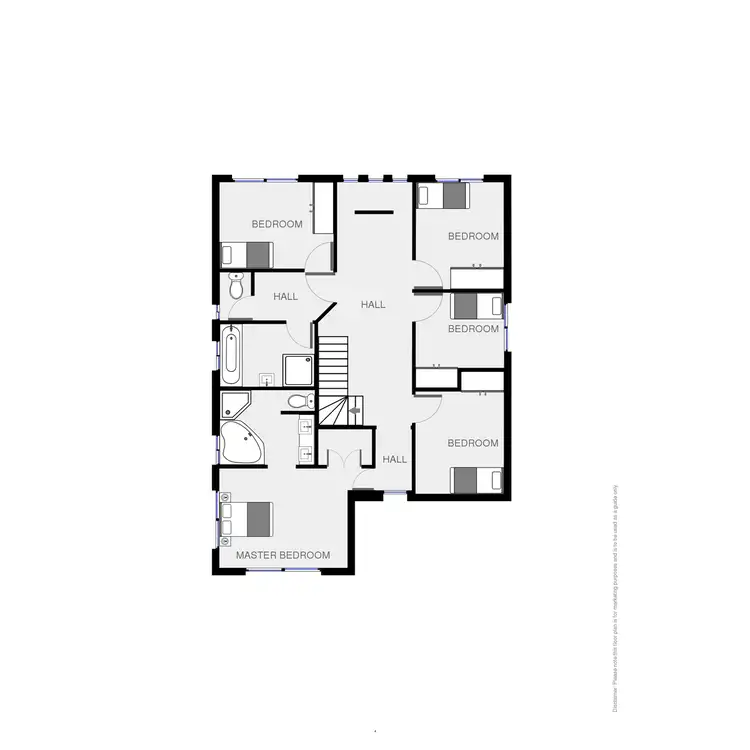 Floorplan of Homely house listing, 3 Wallaby Way, Tura Beach NSW 2548