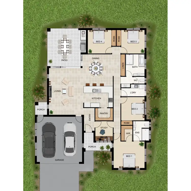 Floorplan of Homely house listing, 6 Devine Crescent, Gordonvale QLD 4865