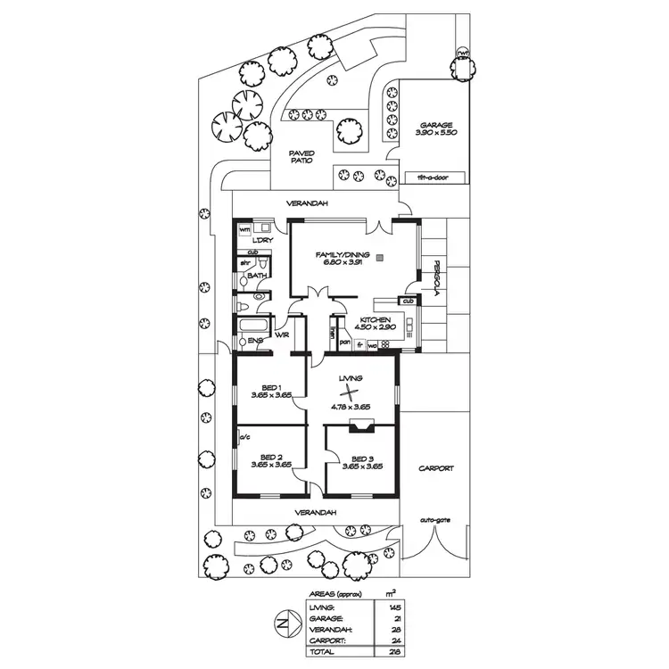 Floorplan of Homely house listing, 5 Mack Street, Glenelg North SA 5045
